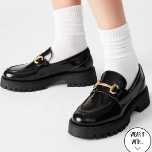 Steve Madden-Lando Black Shoes